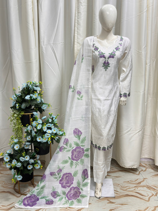 SG1105 Viscose White