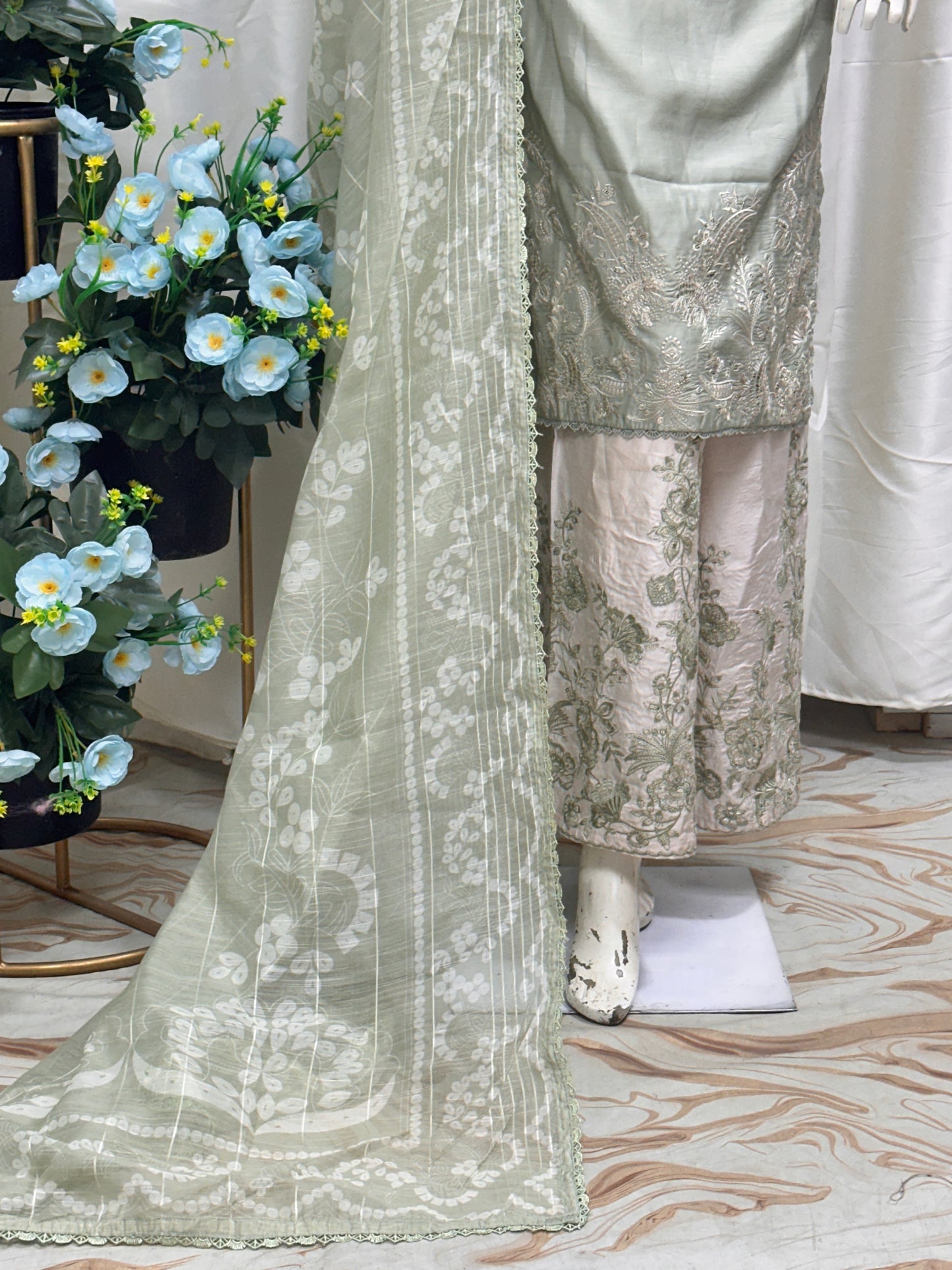 SG1107 Viscose Palazzo Pista