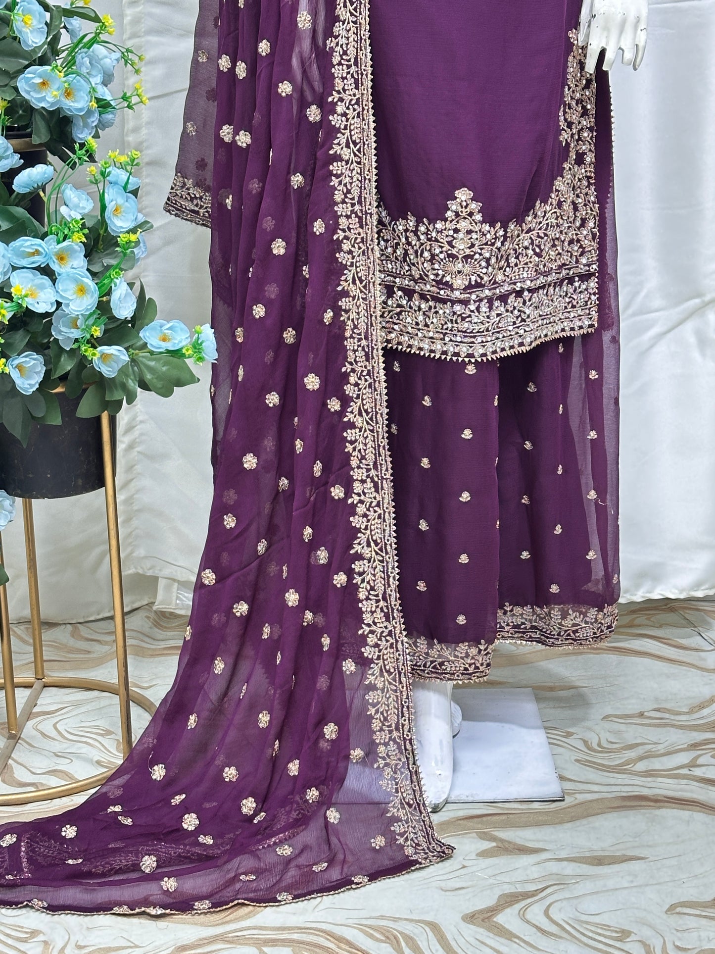 SG2266 Chiffon Palazzo Margenda