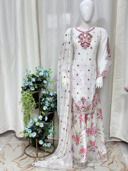 Karma Saj Dhaj 524 White