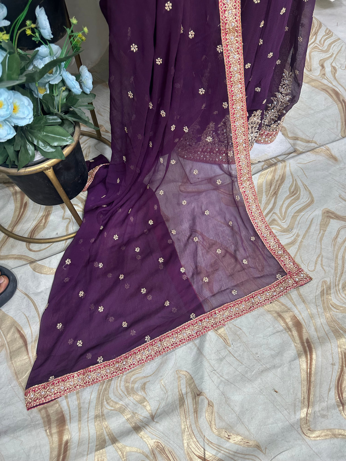 SG632 Chiffon plum