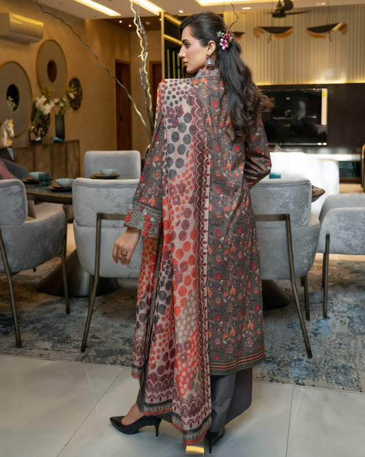 Munira Lawn Dark Dray