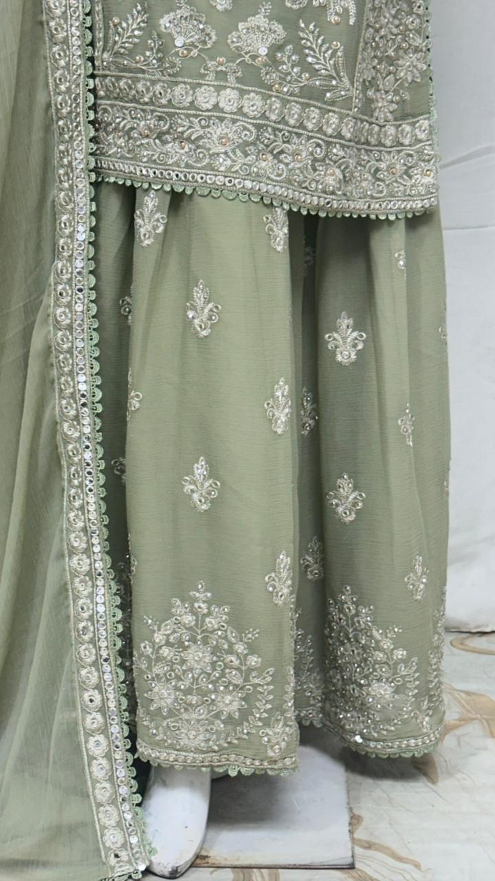 SG2573 Chiffon Sage Green