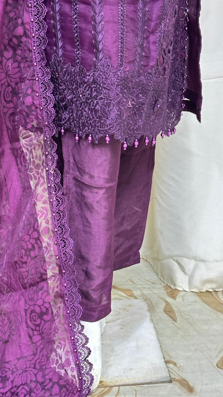 SG2573 Organza Purple