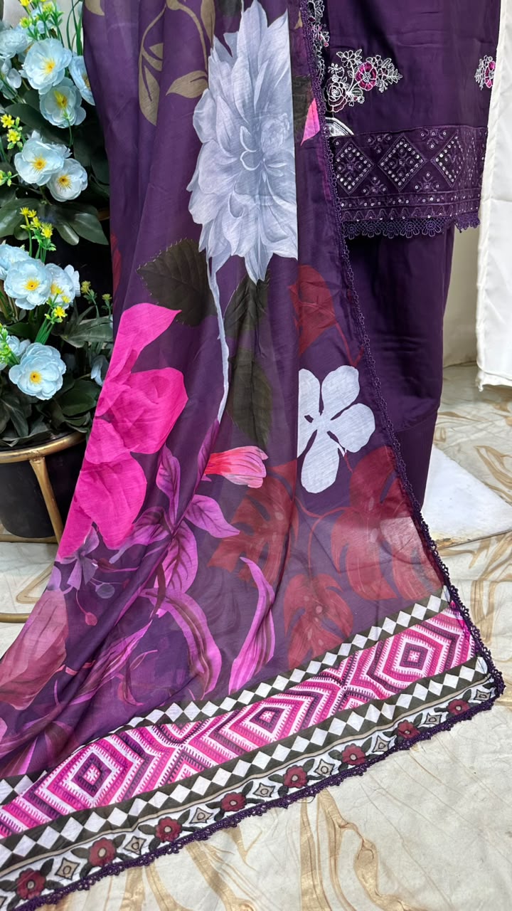 SG2637 Viscose Purple