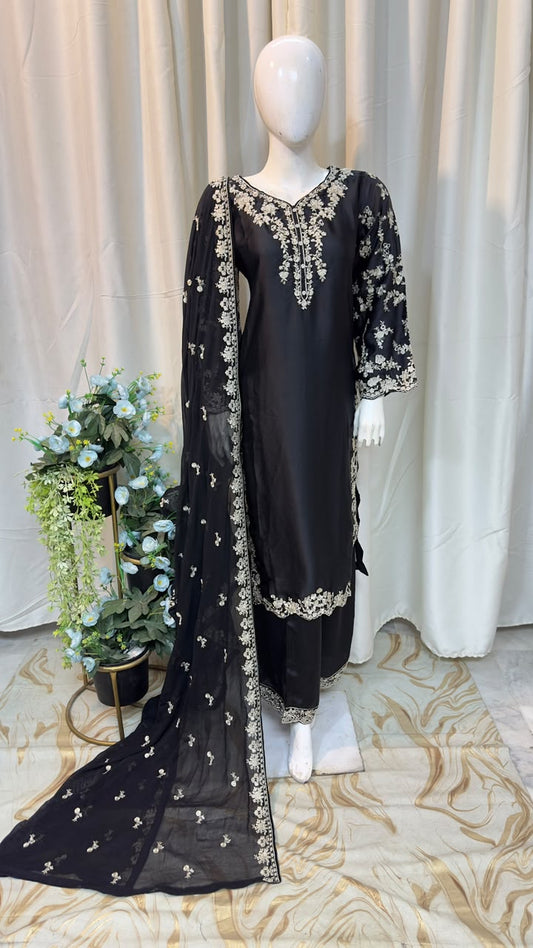 SG6384 Silk Black