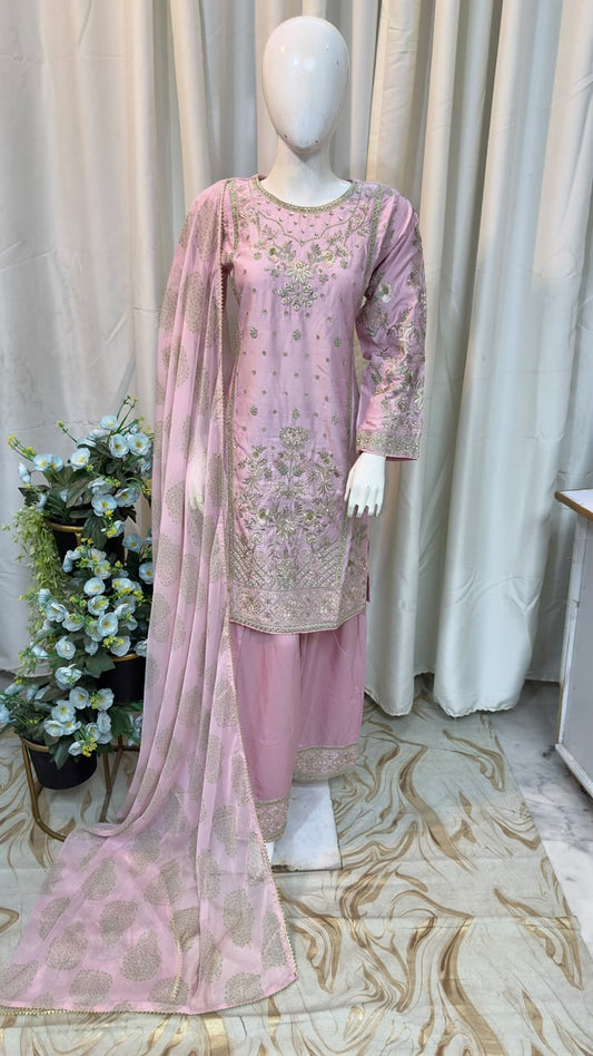 SG730 Viscose Dusty Pink