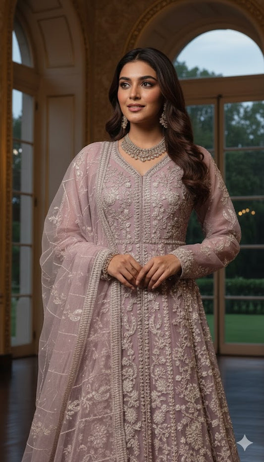 FG154 Gown Style Maxi Pink