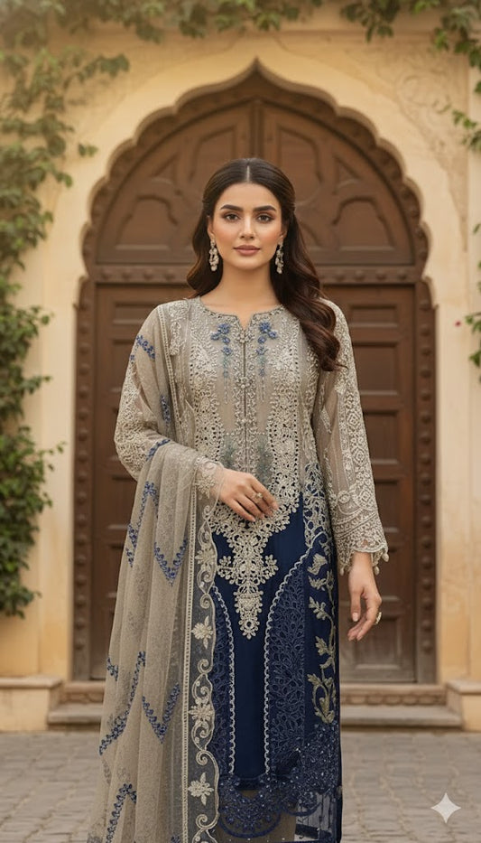 B1814 Tai&dai Beige Blue