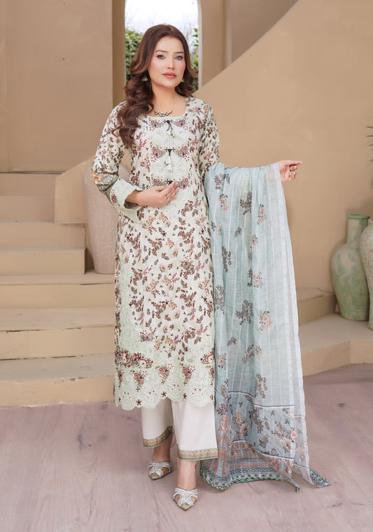 SG2401  Munira Noor vol Lawn Pista