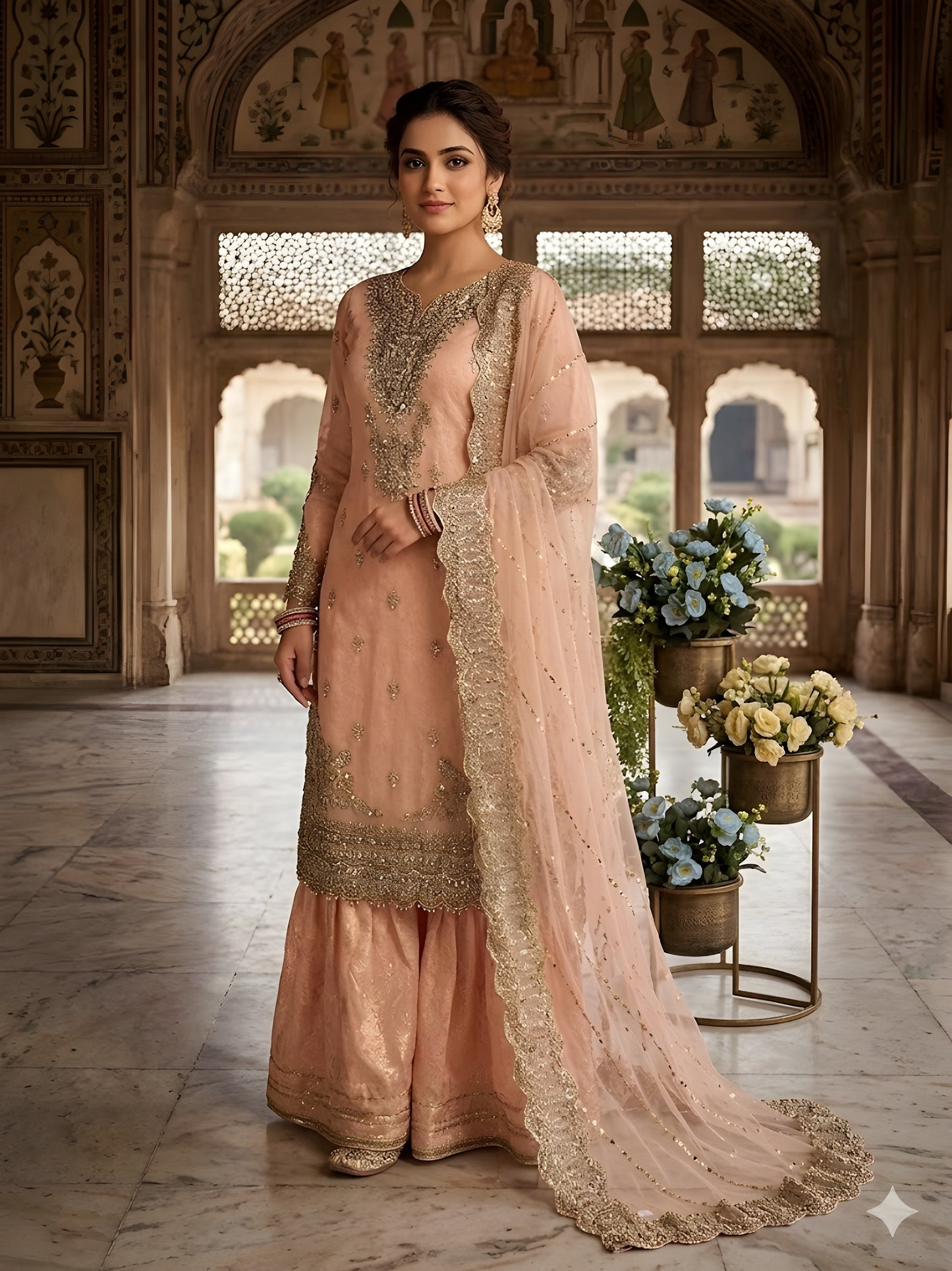 SJ3730  Net Peach