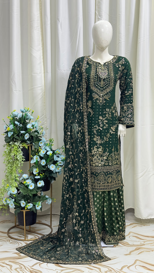 SJ3333 Chiffon Green