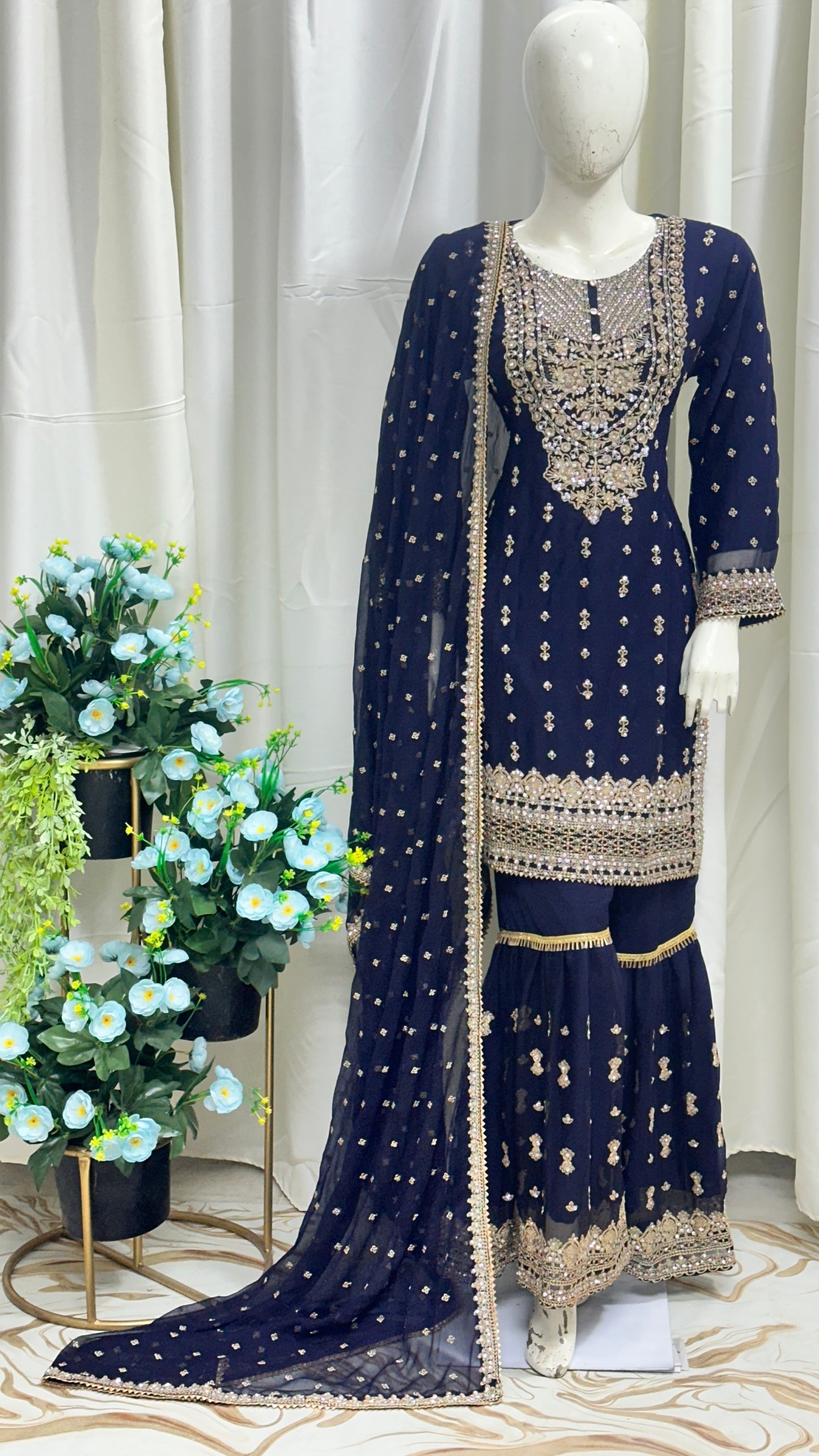 SG1464 Chiffon Blue