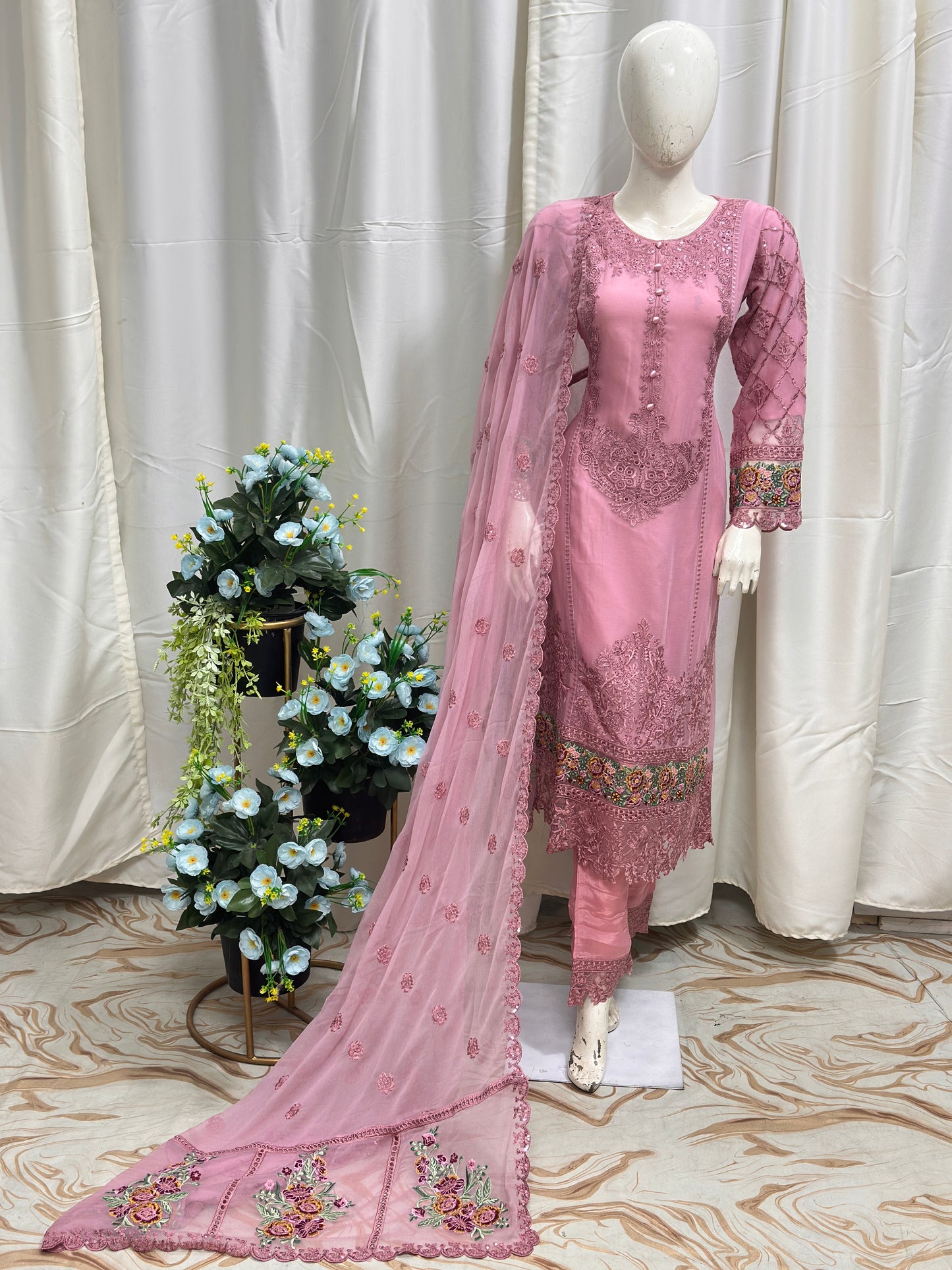 SG001 Chiffon Pink