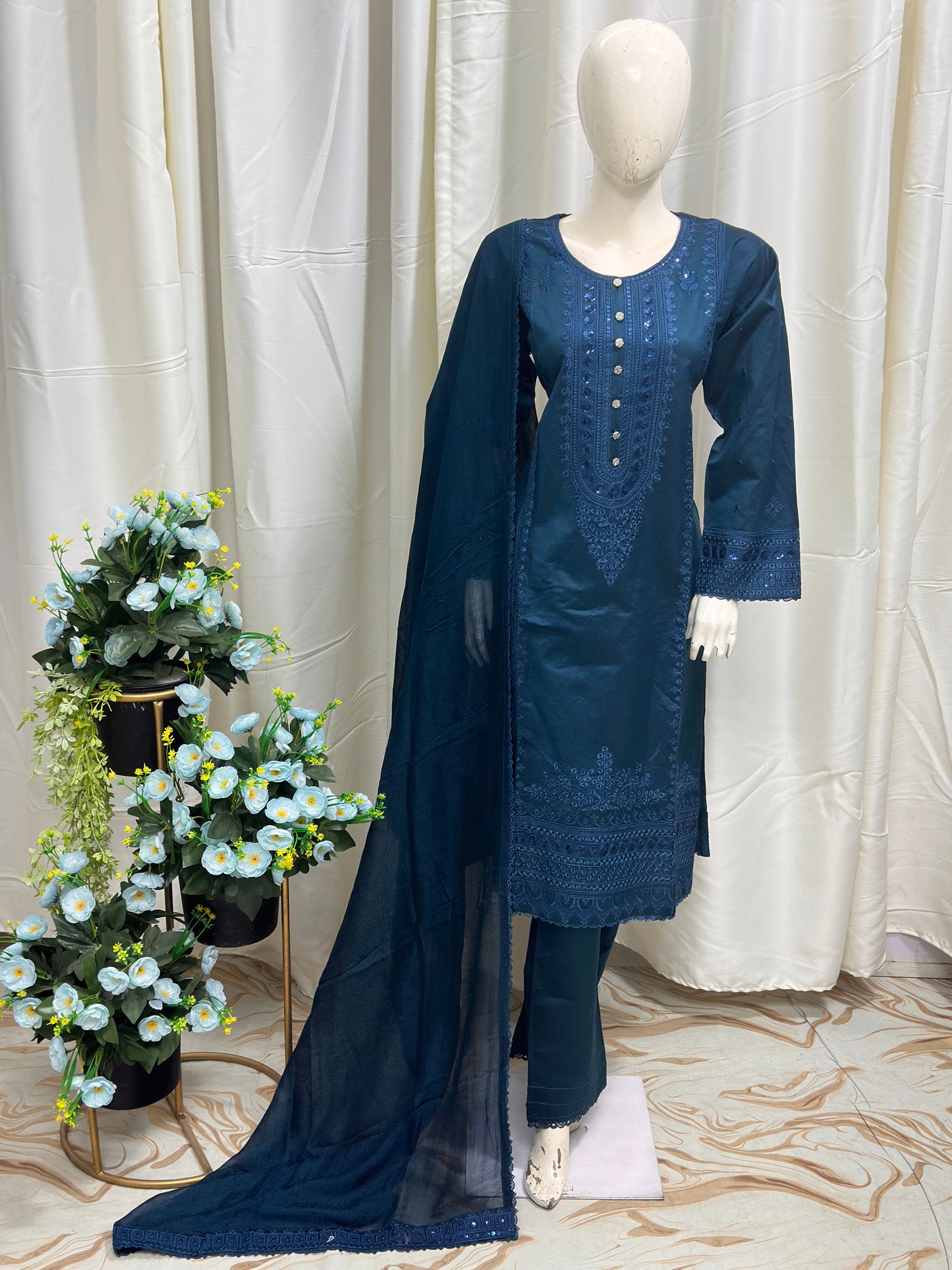 SG1104 Khaadi Navy Blue