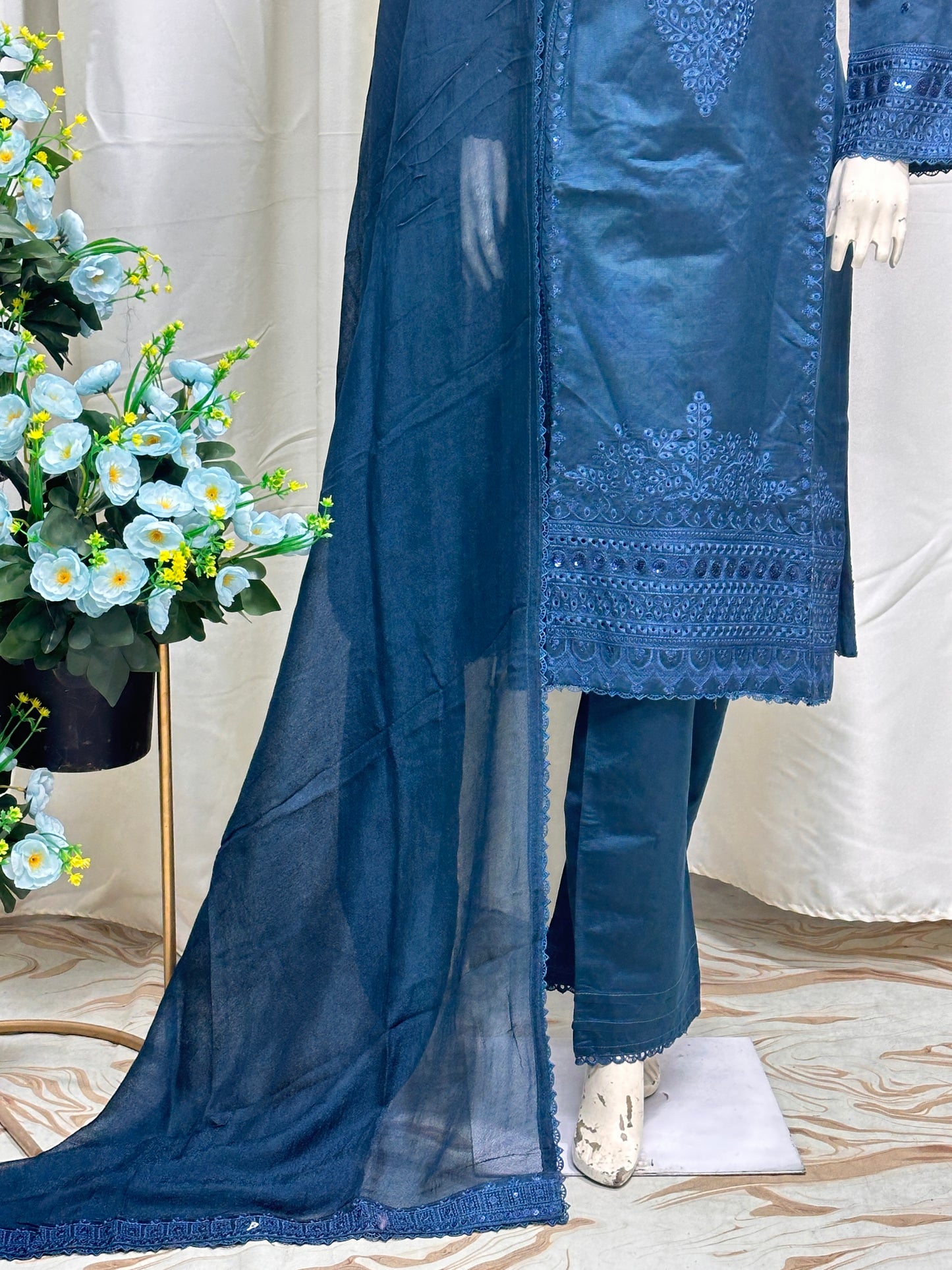 SG1104 Khaadi Navy Blue