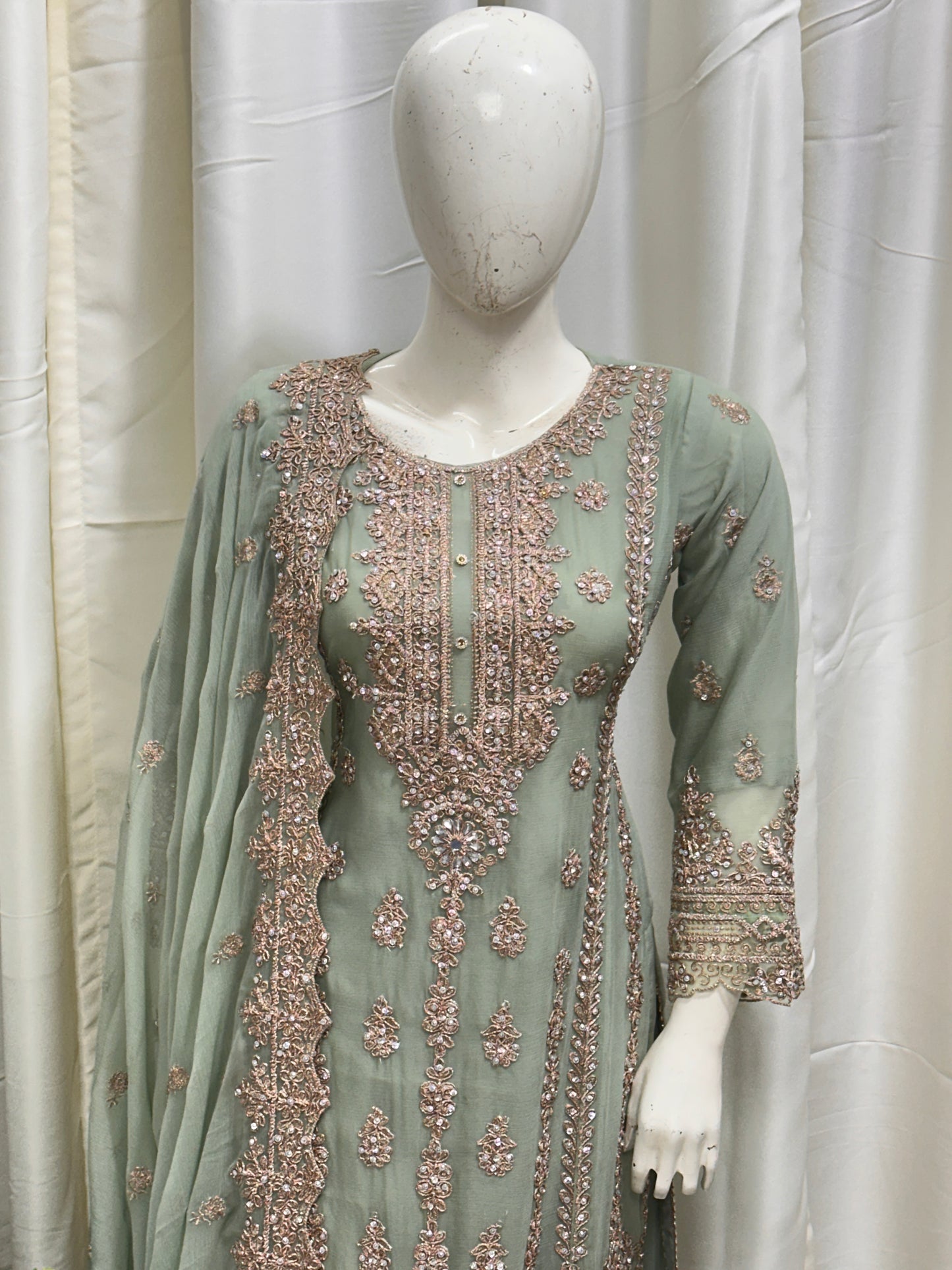 SG1801 Chiffon Winter Mint