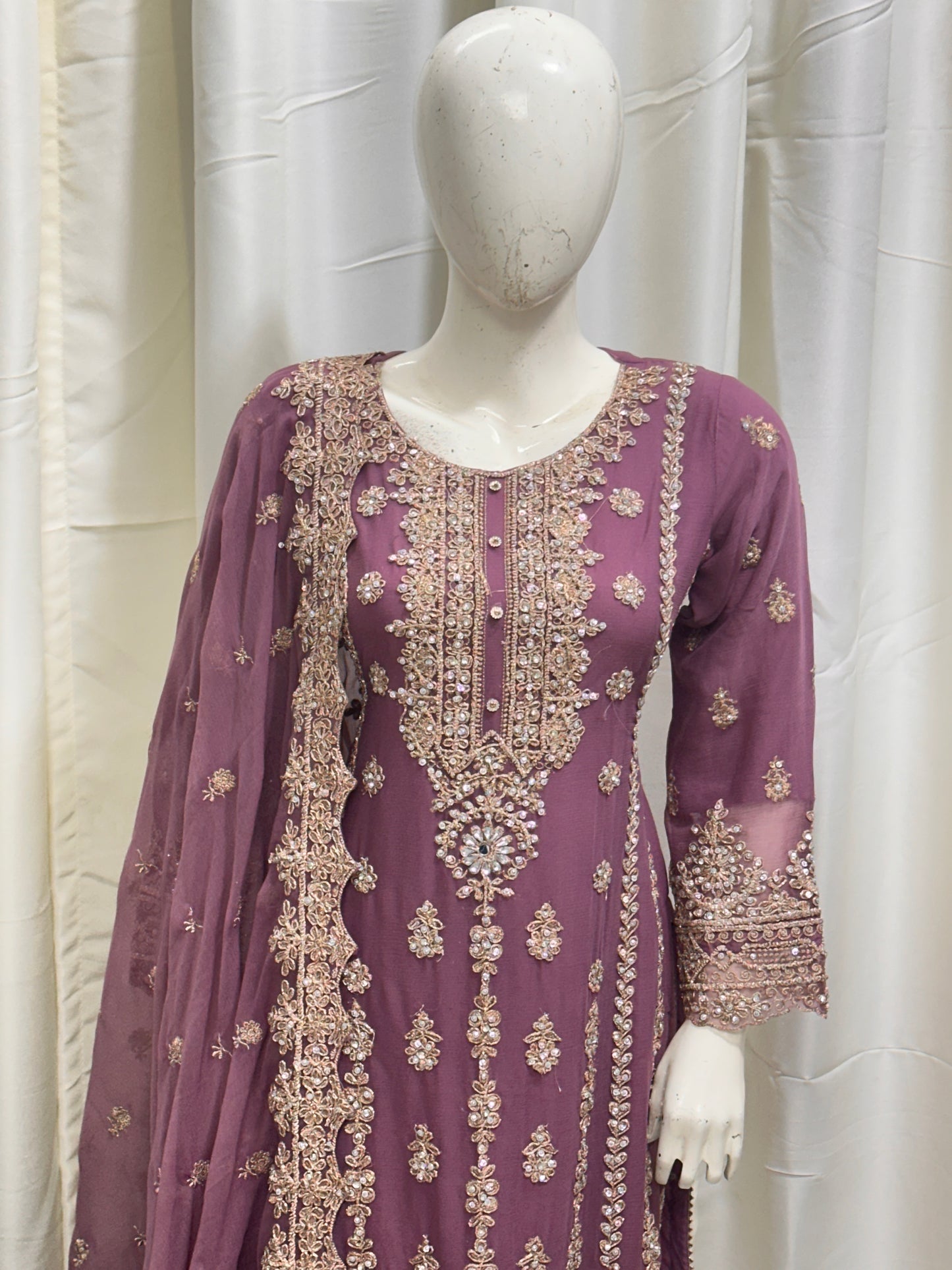 SG1801 Chiffon Dusty Rose
