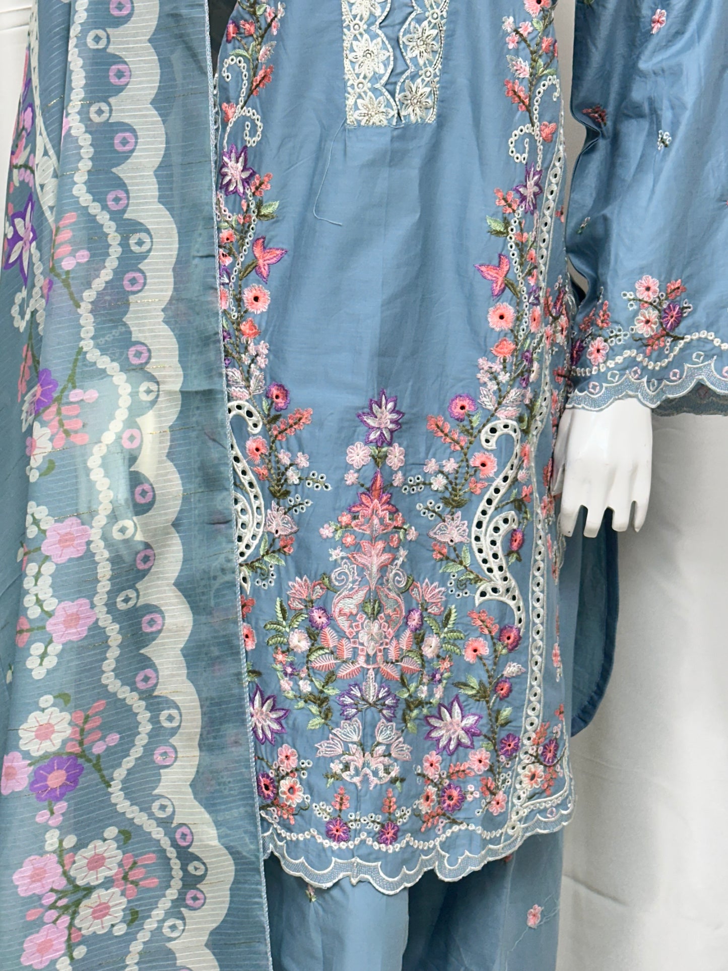 KC1543 Cotton Dusty Blue