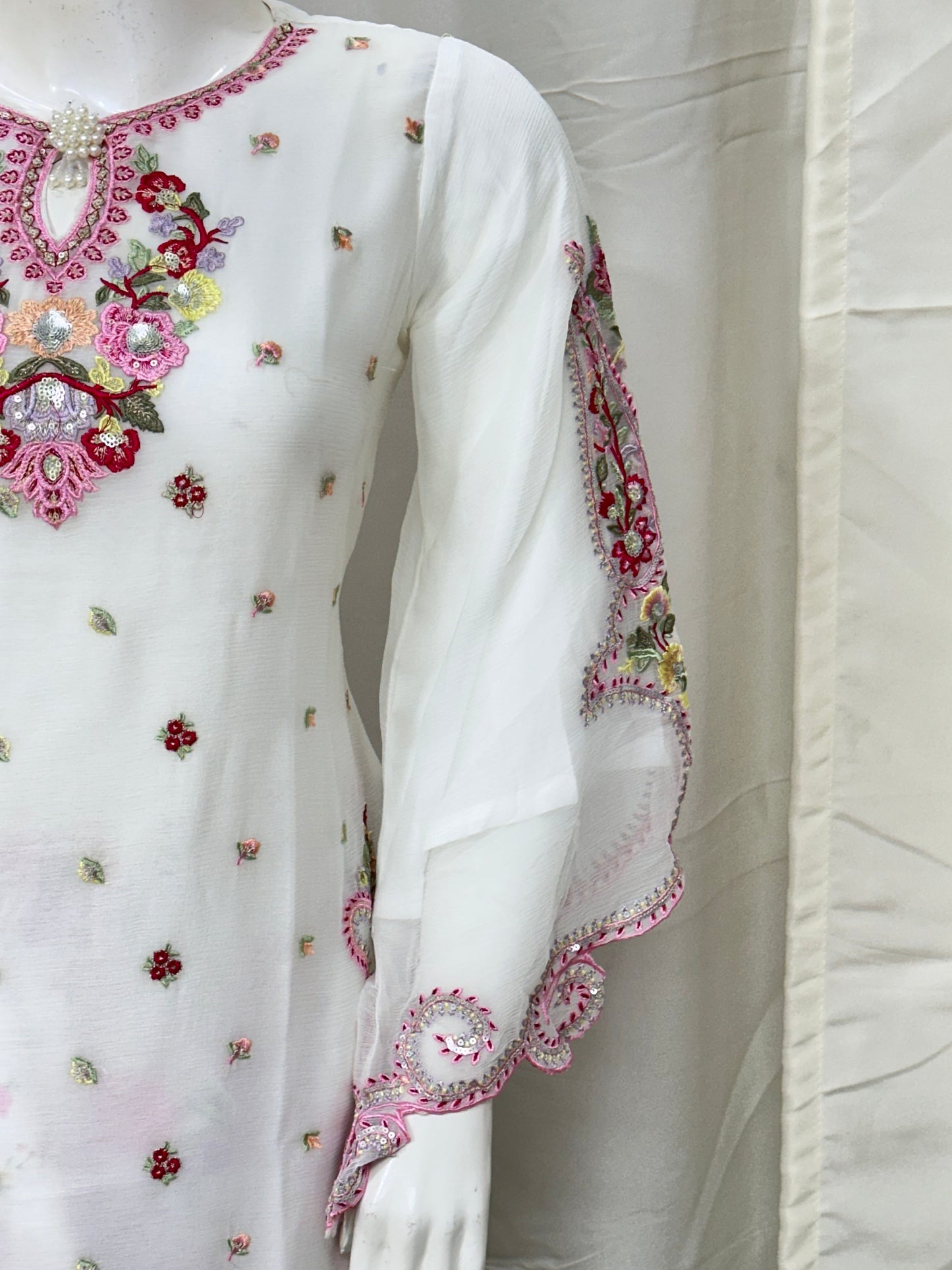 Karma Saj Dhaj 524 White