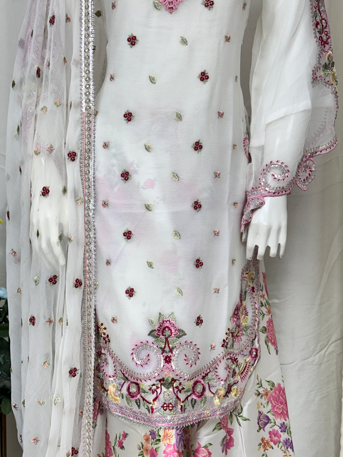 Karma Saj Dhaj 524 White