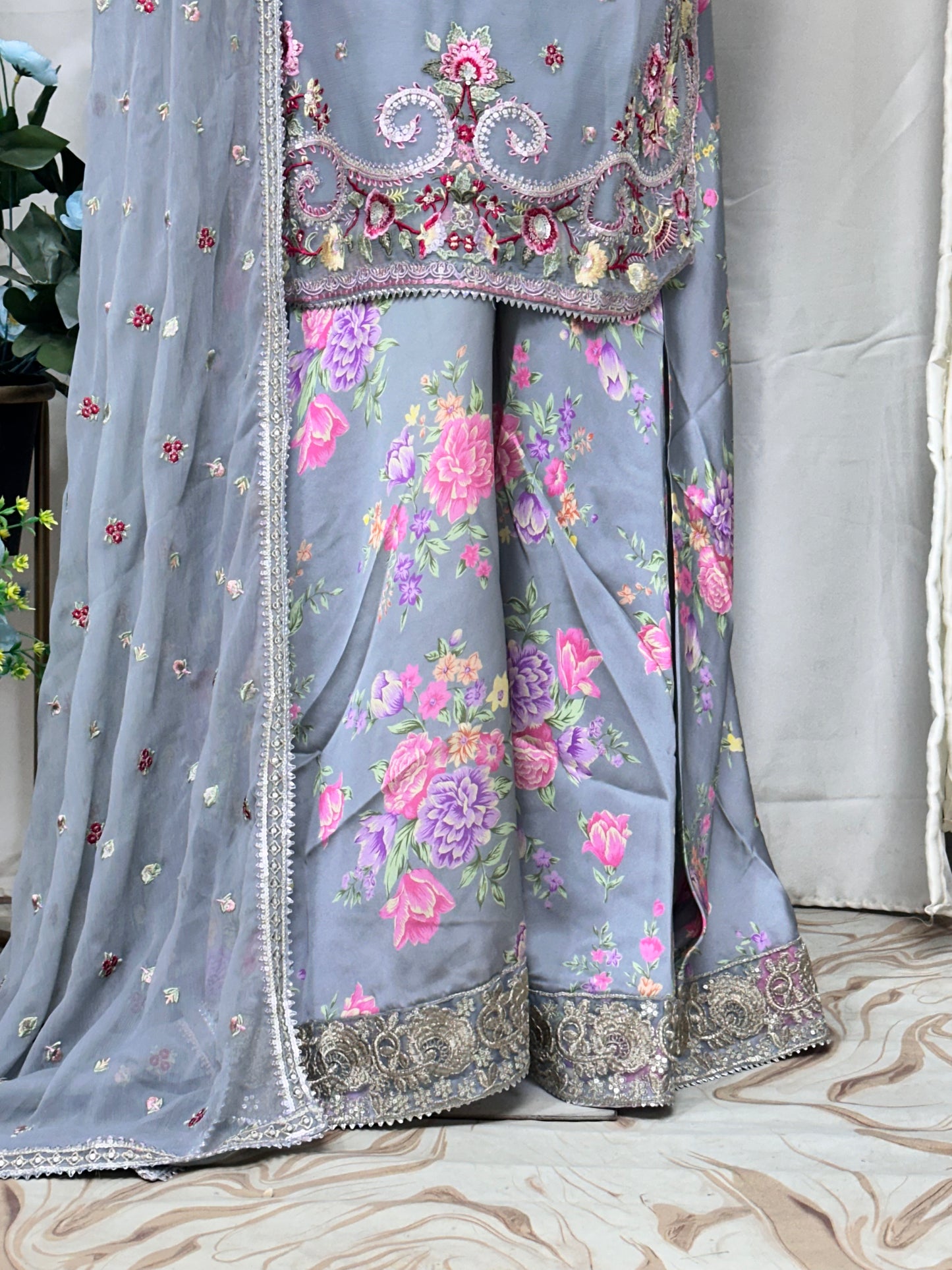 Karma Saj Dhaj 524 Dusty-Grey