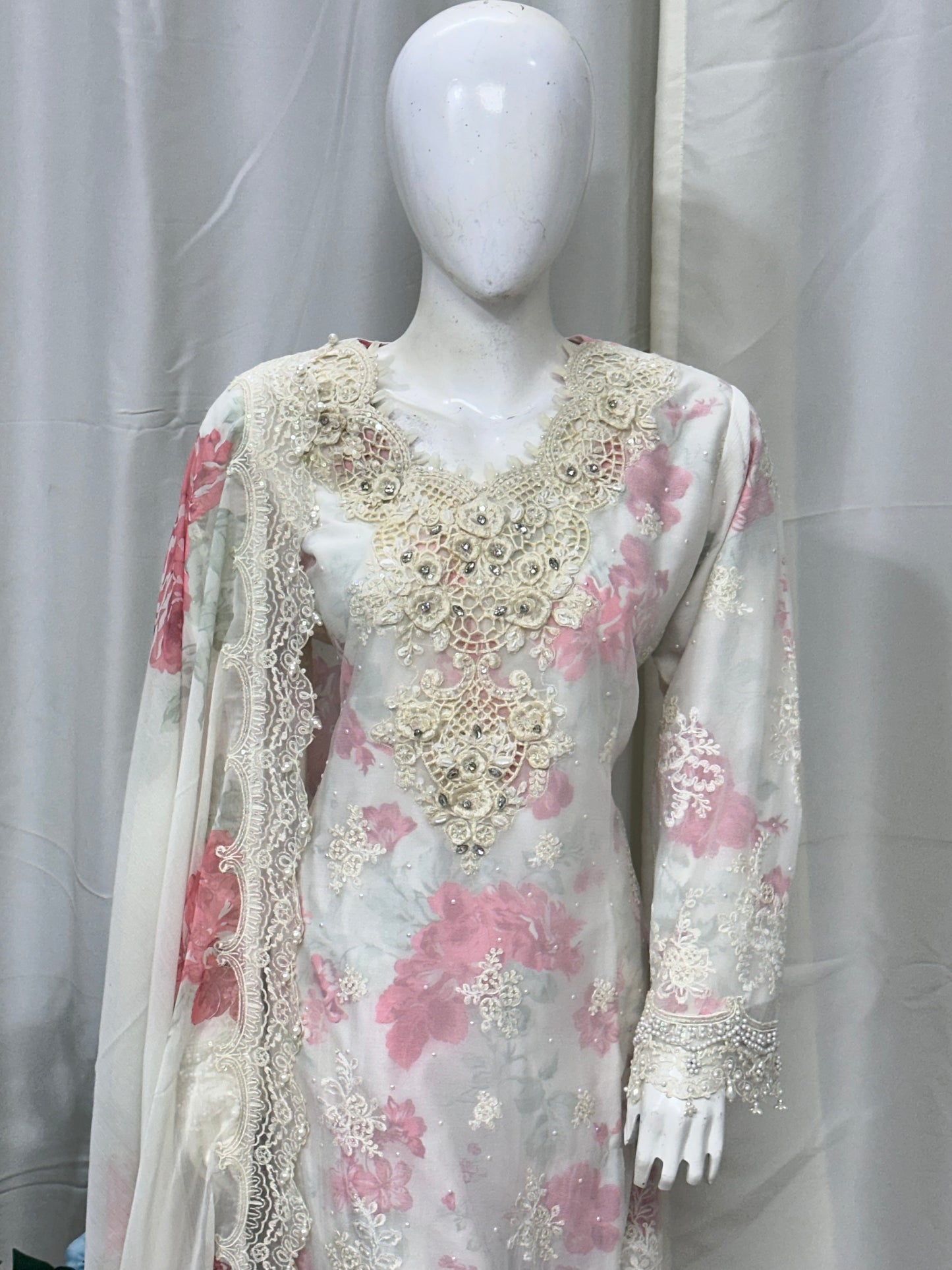SJ3536 White&Pink