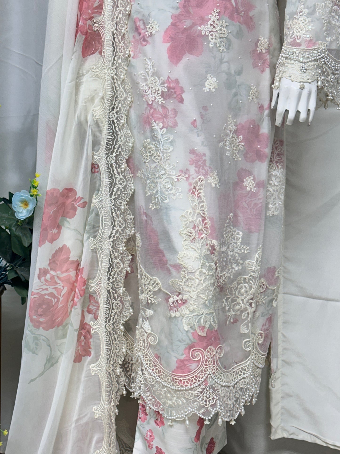 SJ3536 White&Pink