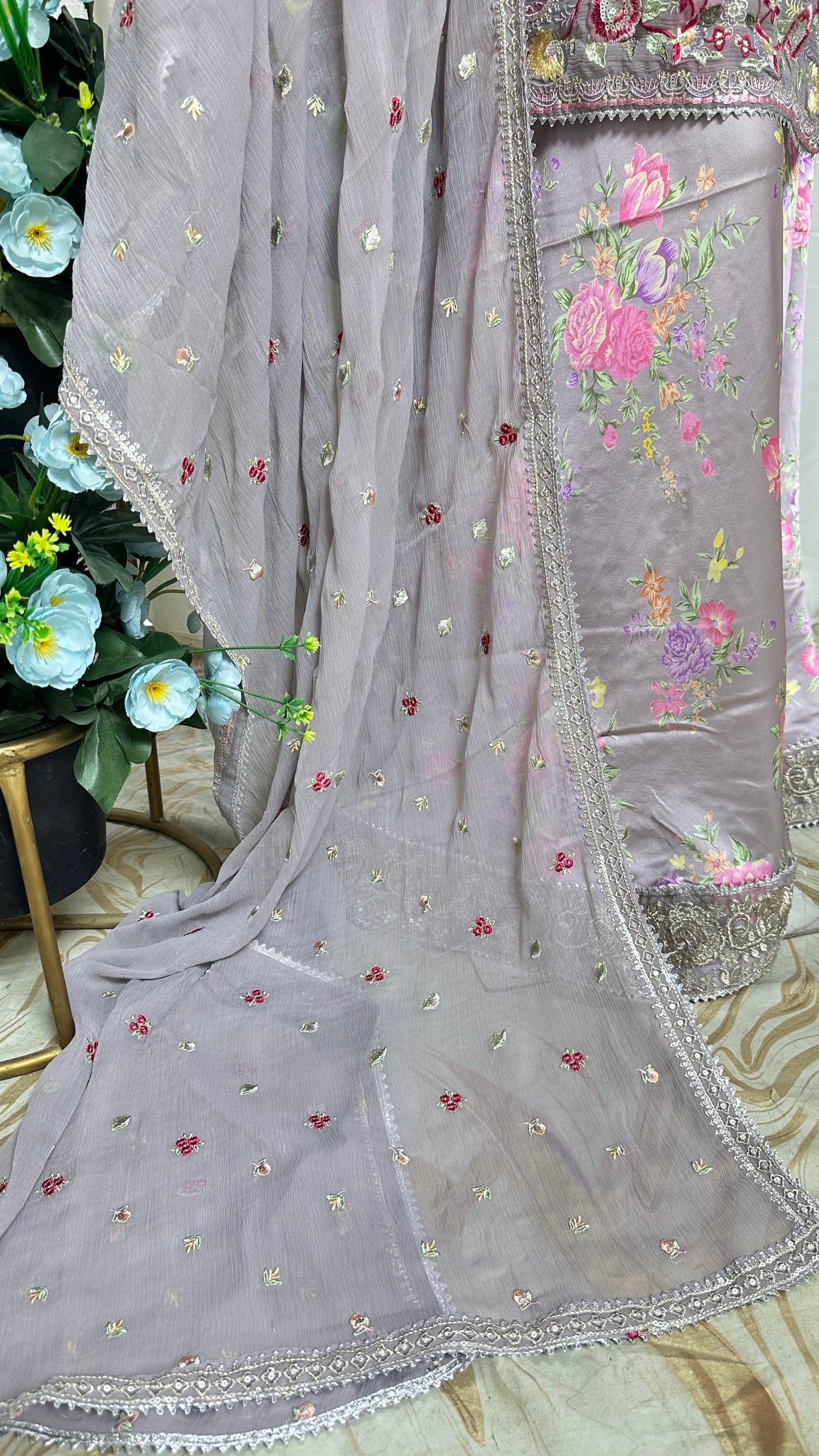 Karma Saj Dhaj 524 Light Mauve