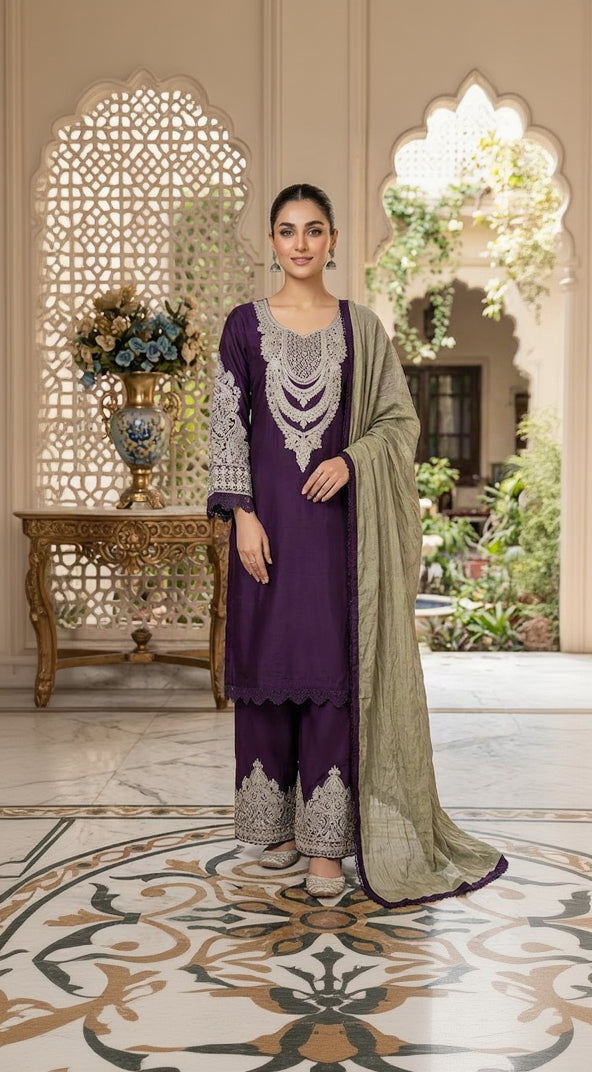 SG1001 Viscose Purple