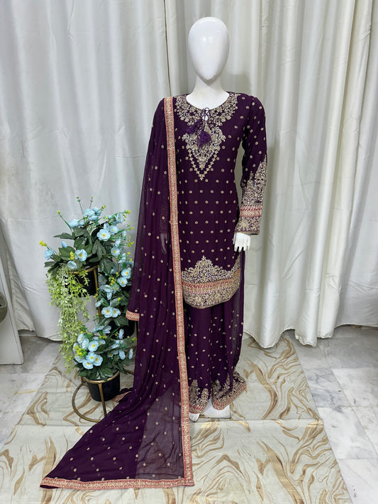 SG632 Chiffon plum