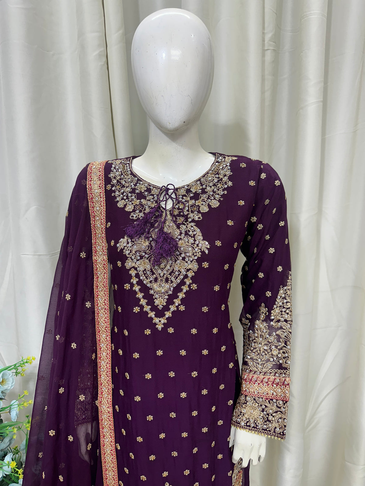 SG632 Chiffon plum