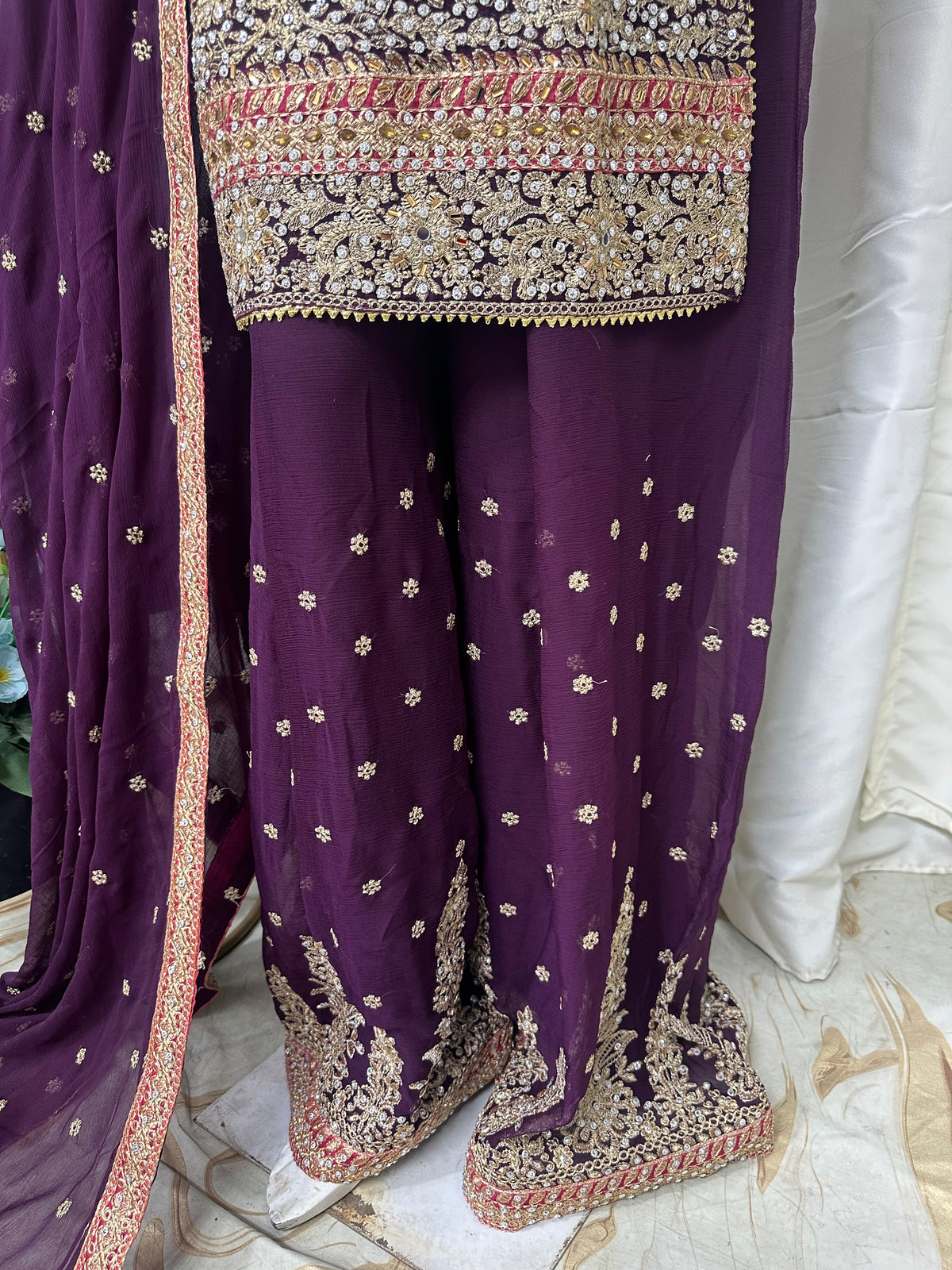 SG632 Chiffon plum