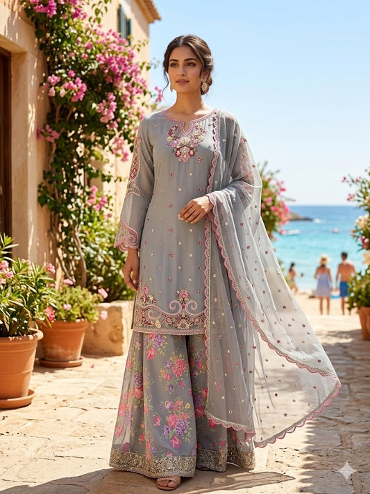 Karma Saj Dhaj 524 Dusty-Grey