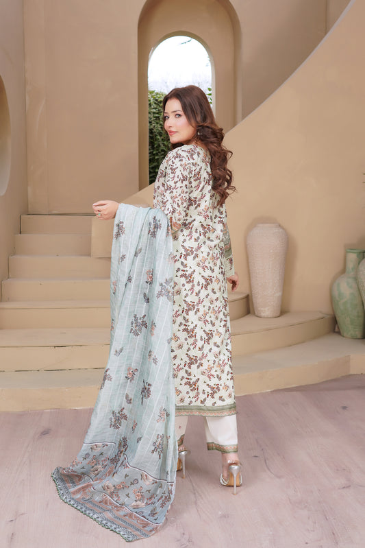 SG2401  Munira Noor vol Lawn Pista