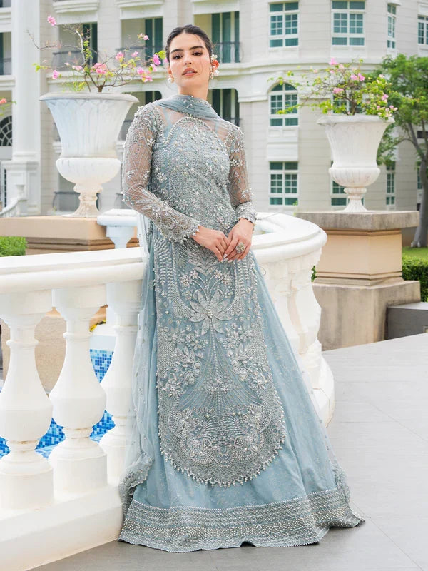 SJ4455 Organza Sky Blue