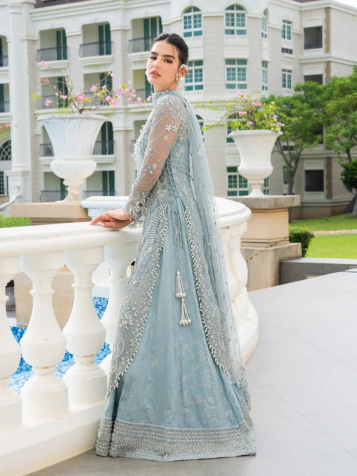 SJ4455 Organza Sky Blue