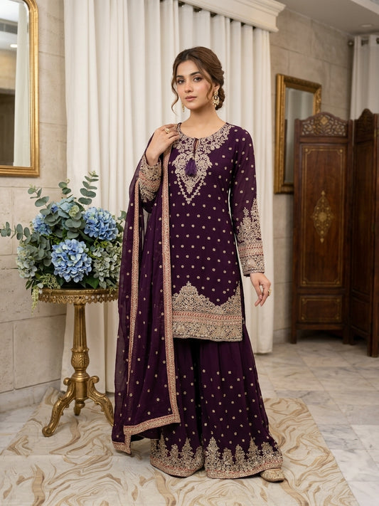 SG632 Chiffon plum