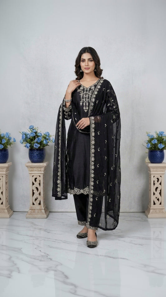 SG6384 Silk Black