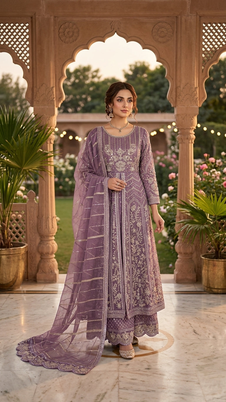 FG145 Gown Style Maxi Lilac