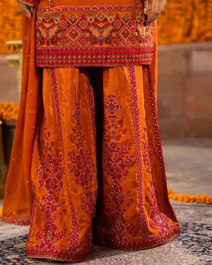 KC Hayat 494 Pumpkin Orange