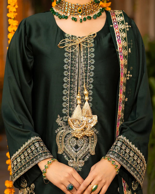 KC Hayat 493 Bottle Green