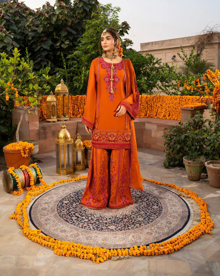 KC Hayat 494 Pumpkin Orange