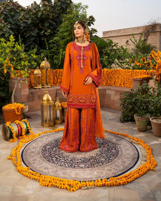KC Hayat 494 Pumpkin Orange