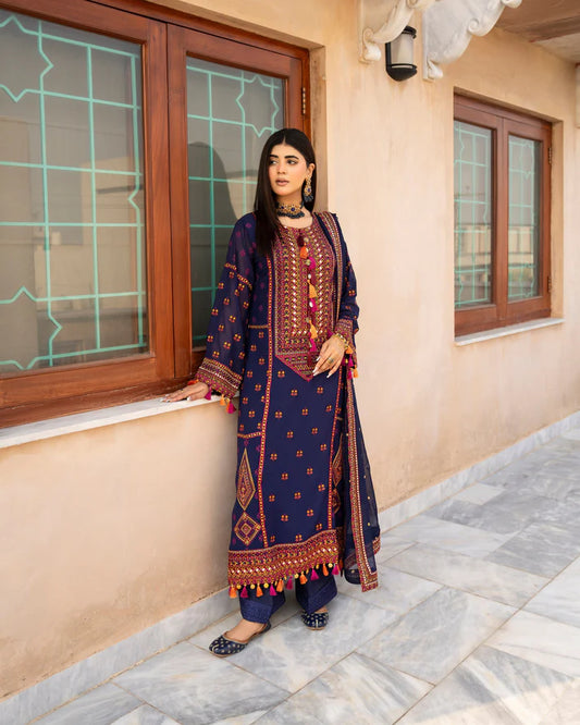 KC Hayat 495 Dark Sapphire Blue