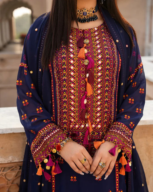 KC Hayat 495 Dark Sapphire Blue