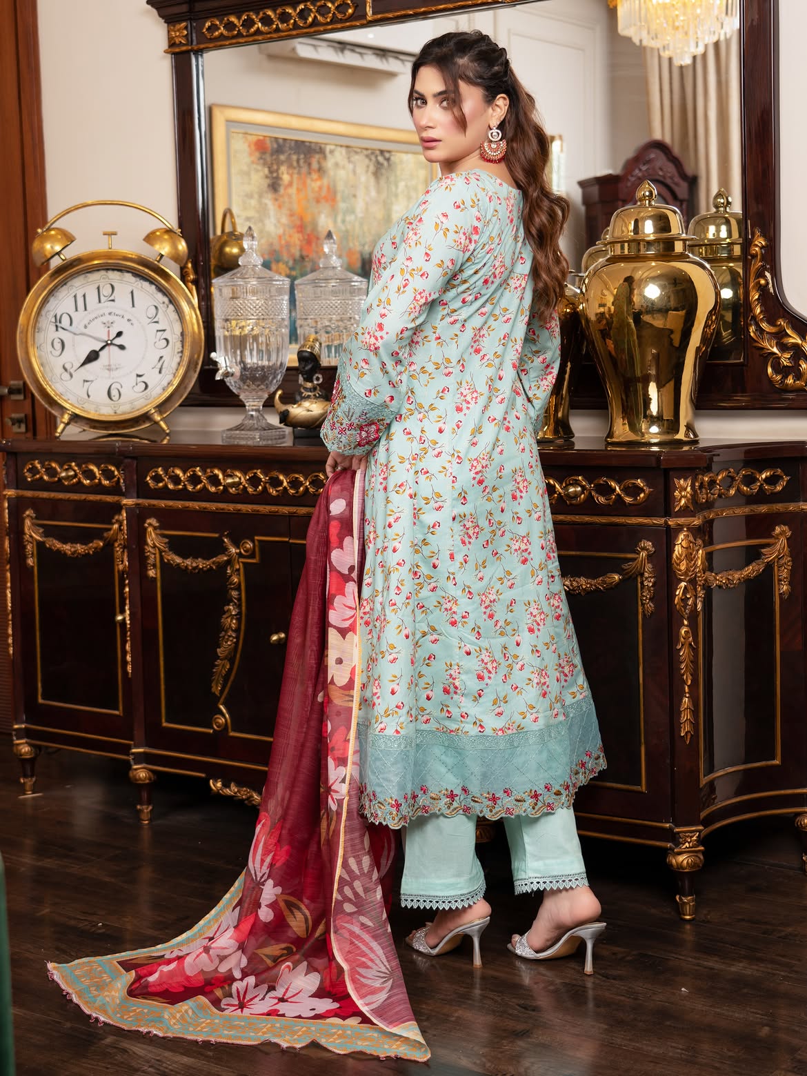 Munira Lawn Frock Frozi