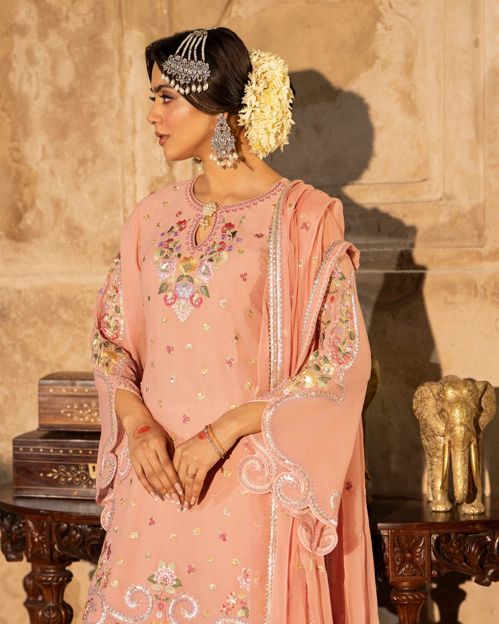 Karma Saj Dhaj 524 Baby Pink