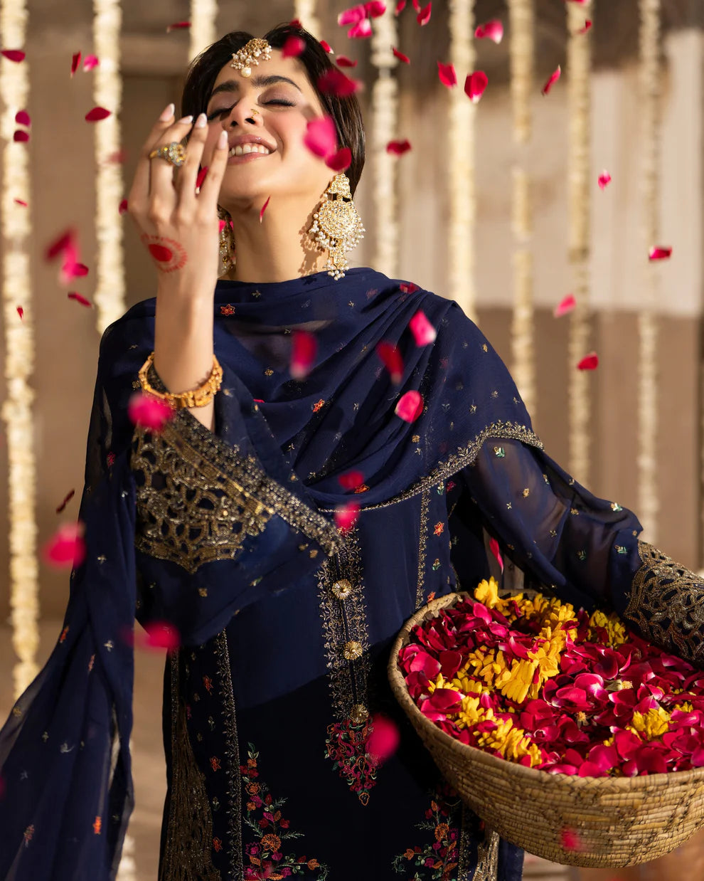 Karma Saj Dhaj 521 Navy Blue