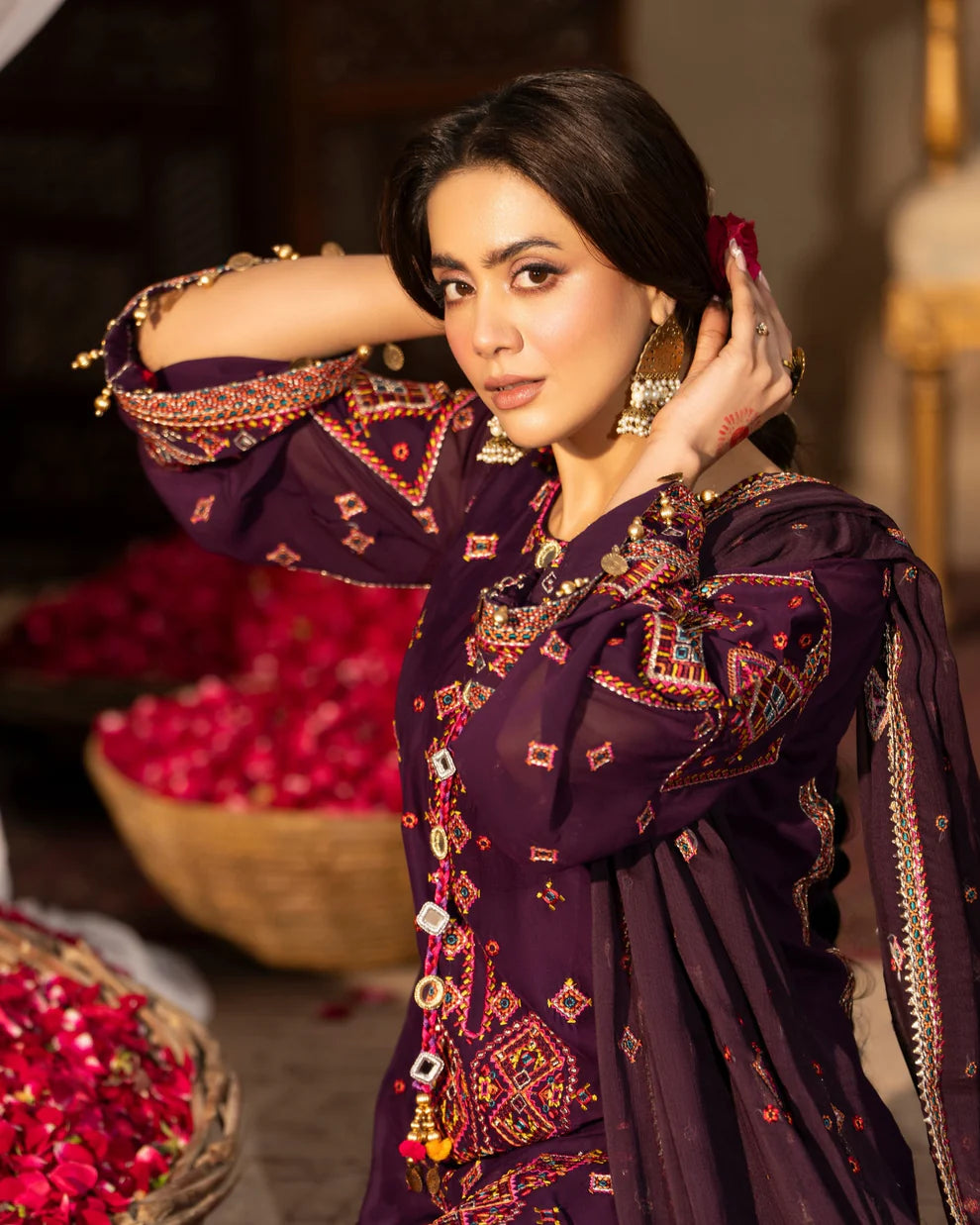 Karma Saj Dhaj 527 Plum